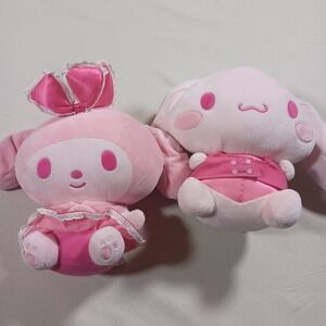 Sanrio Hello Kitty Pink Cinnamoroll Melody 12" Plush Stuffed Animal Toys